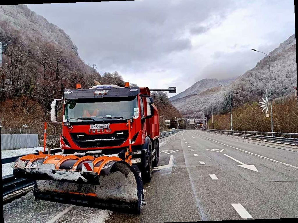 Въезд в Красную Поляну на летней резине будет ограничен