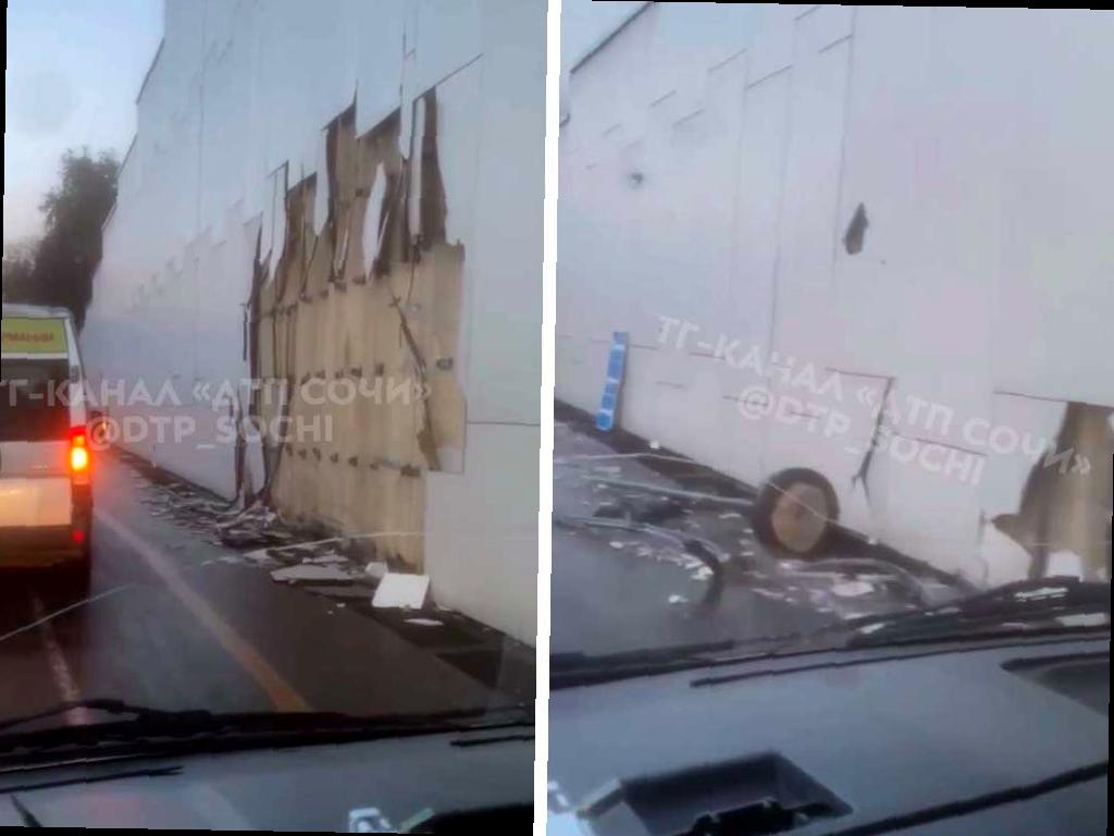 В Сочи произошло новое повреждение на Курортном проспекте. Сегодня утром грузовая машина «Газель» задела подпорную стену перед развязкой у «Спутника». Это уже не первый случай, когда «золотая облицовка» страдает от аварий.