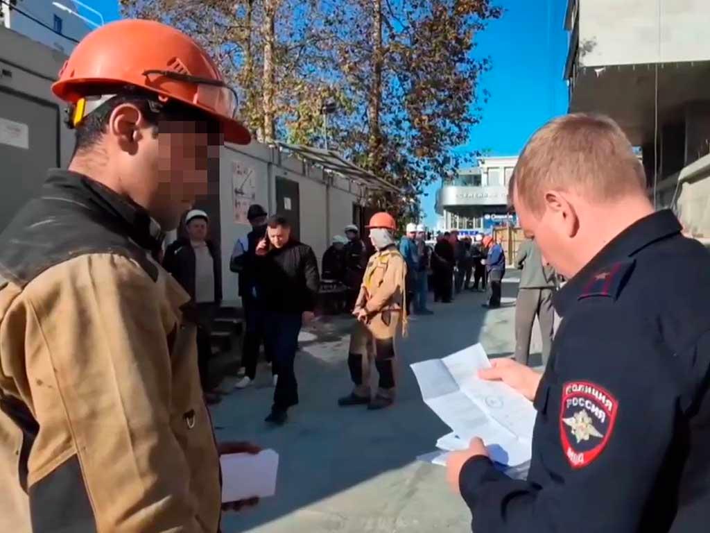 В Хостинском районе Сочи прошел миграционный рейд