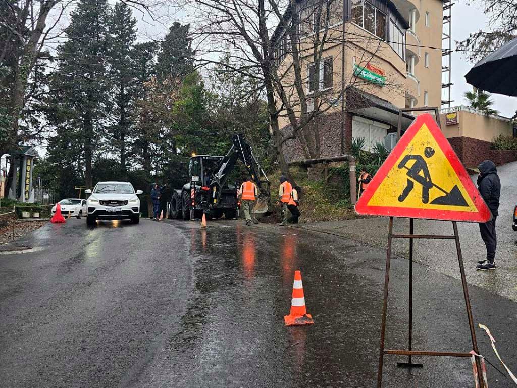 Основной этап ремонта Новороссийского шоссе в Сочи завершится до конца июня