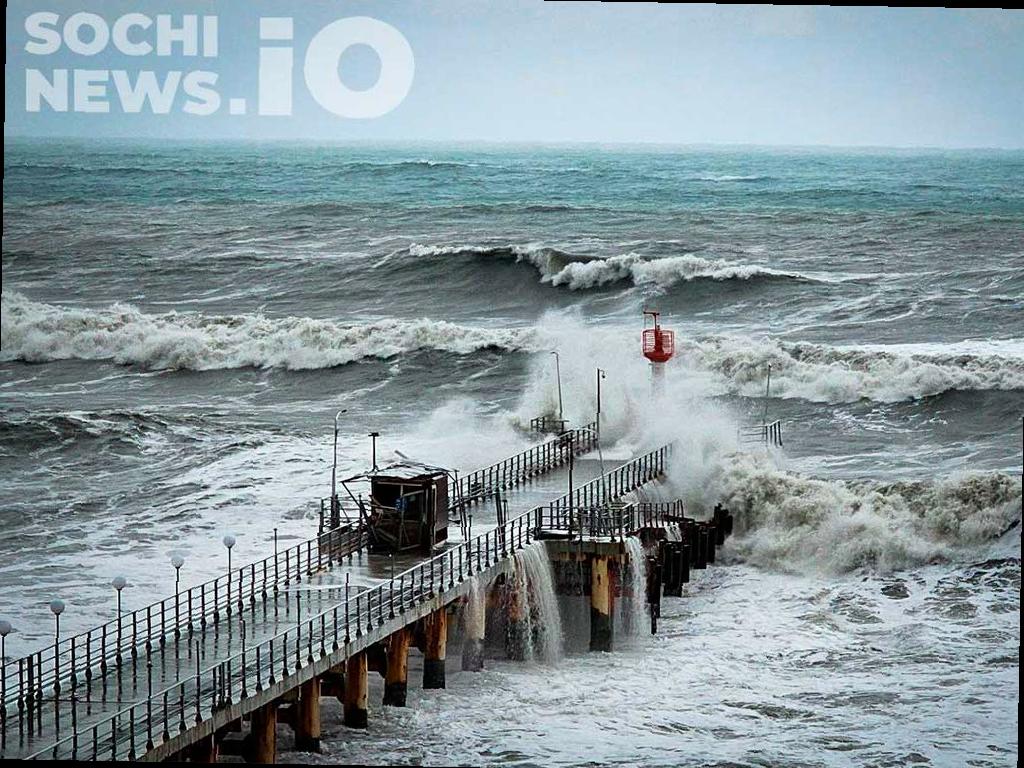 Увеличение волнения моря ожидается в Сочи