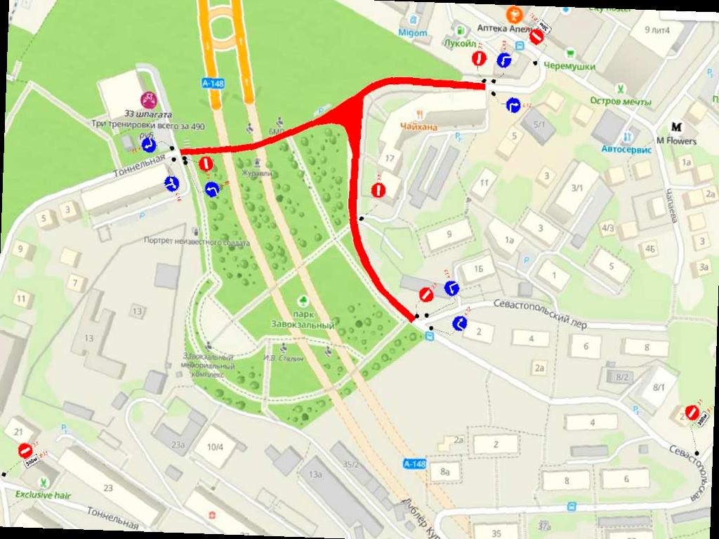 Движение у мемориала в центре Сочи будет ограничено на 23 февраля