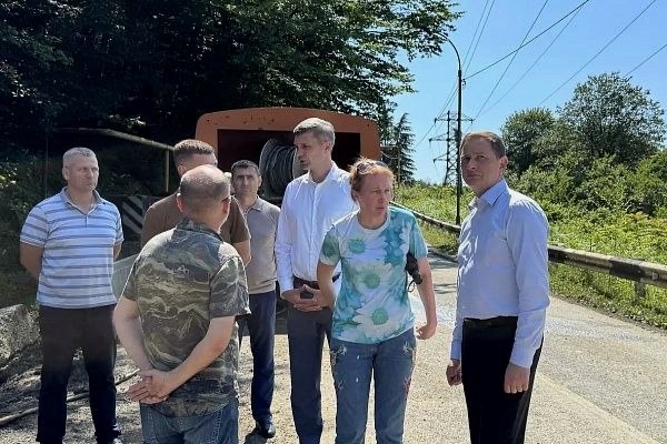 Глава Сочи Андрей Прошунин оценил работы в Уч-Дере