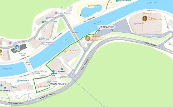 Новая остановка автобуса №500 появилась в Олимпийском парке Сочи
