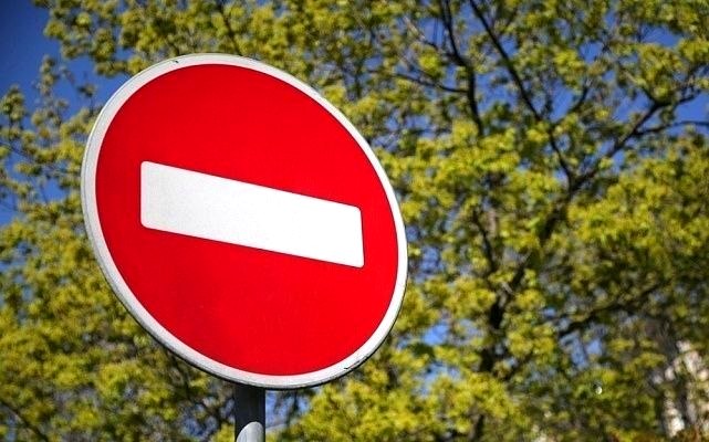 Перекрытие дороги на Солохаул в Сочи 17 октября